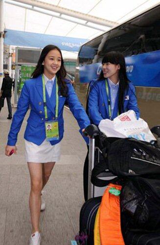 韓國人氣美女藝術體操運動員孫妍